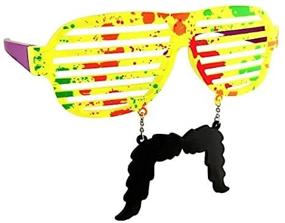 img 4 attached to 🕶️ Reflective Licensed Holiday Mickey Sun-Staches – Officially Authorized