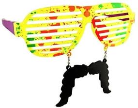 img 2 attached to 🕶️ Reflective Licensed Holiday Mickey Sun-Staches – Officially Authorized