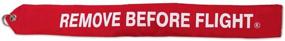 img 1 attached to 🔑 Apex Imports 17" Remove Before Flight Red Banner/Streamer – Keychain for Motorcycle, ATV, Car, Truck