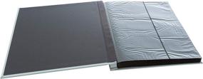 img 1 attached to 📷 Kiera Grace Contemporary Photo Albums, 4x6, Grey - PH43914-7