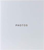 📷 kiera grace contemporary photo albums, 4x6, grey - ph43914-7 logo