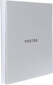 img 2 attached to 📷 Kiera Grace Contemporary Photo Albums, 4x6, Grey - PH43914-7