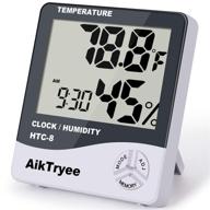 🌡️ monitor your indoor environment with aiktryee digital thermometer and hygrometer logo