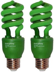 img 4 attached to 💡 SleekLighting Green Spiral 120V Medium: Energy-Efficient Indoor Lighting Solution