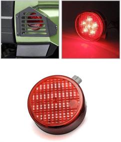 img 3 attached to 🚦 Jahyshow LED Tail Light Rear Lamp Replacement for Kawasaki Teryx Teryx4 2012-2016 (Red) for Enhanced Safety and Style