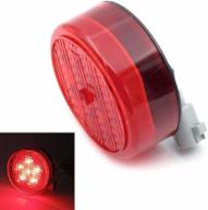 🚦 jahyshow led tail light rear lamp replacement for kawasaki teryx teryx4 2012-2016 (red) for enhanced safety and style logo