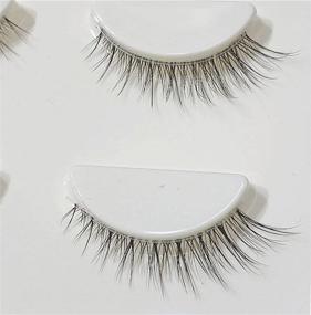 img 3 attached to Natural Eyelashes Reusable Japanese Transparent