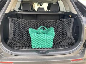 img 4 attached to Enhanced Trunk Cargo Net for Toyota RAV4 Rav4 Hybrid Prime - Fits 2019-2022 Models