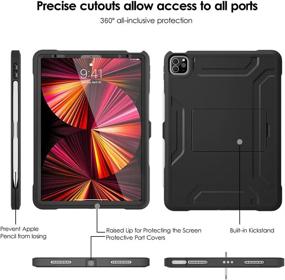 img 2 attached to DTTO Screen Protector Shockproof Protection Tablet Accessories and Bags, Cases & Sleeves