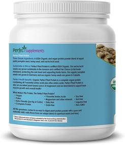 img 2 attached to Perfect Supplements Plant Protein Pumpkin