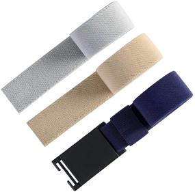 img 4 attached to 👦 Versatile Magnetic Buckle Belt Set - Perfect for Boys' Accessories!