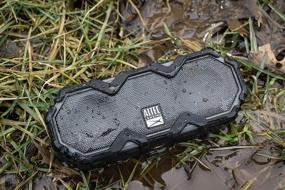 img 1 attached to 🔊 Altec Lansing IMW479 Mini LifeJacket Jolt: мощная водонепроницаемая Bluetooth-колонка - 16-часовая батарея, беспроводной диапазон 100 футов и голосовой помощник (черный)