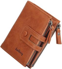 img 1 attached to 👔 Men's Leather Bifold Wallet: Compact Holders for Wallets, Card Cases & Money Organizers