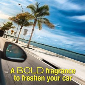 img 2 attached to 🚗 California Scents Power Bloc Car Air Freshener, Coronado Cherry Fresh & Bold Fragrance, Pack of 6, 0.88 Oz - Long-lasting & Reinvigorating Scent, Packaging May Vary