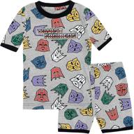 🤖 autobots and decepticons pajamas for boys - transformers themed logo