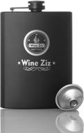 revolutionary wine ziz stainless: mess-free & leak-proof solution logo