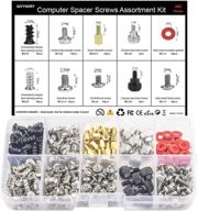🔩 300pcs qivynsry pc tower screw standoffs set for 2.5" ssd hdd, computer case, motherboard, fan power supply, graphics, hard drives, cd-rom drives - comprehensive installation assortment kit логотип