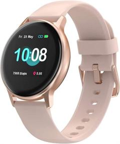 img 4 attached to 🕰️ UMIDIGI Uwatch 2S Smart Watch – Fitness Tracker with Customizable Watch Faces, 1.3&#34; Touch Screen, 5ATM Waterproof, Heart Rate Monitor – Designed for Men and Women