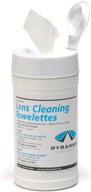 pyramex canister lens cleaning tissues logo