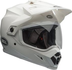 img 4 attached to 🔔 Bell MX-9 Adventure MIPS Off-Road Helmet (Glossy White - Size Large)