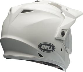 img 2 attached to 🔔 Bell MX-9 Adventure MIPS Off-Road Helmet (Glossy White - Size Large)