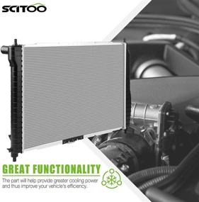 img 3 attached to SCITOO Radiator Compatible 2004 2008 Chevrolet