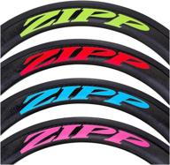 zipp decal matte complete wheel sports & fitness logo