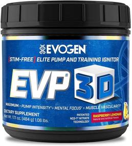 img 4 attached to 🏋️ Усиливайте тренировку с Evogen EVP 3D: Xtreme Stimulant-Free Pre-Workout Pump Ignitor, содержащим аргинин нитрат, цитруллин, бета-аланин, гриб Львиная Грива, вкус малины-лимонада