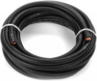 🔌 usa made ewcs premium extra flexible welding cable 1/0 gauge, 600v - 15 feet, black logo