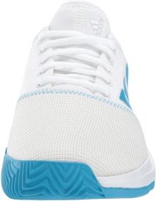 img 3 attached to 👟 Blue and White adidas Women's Gamecourt Tennis Sneakers - Casual Footwear