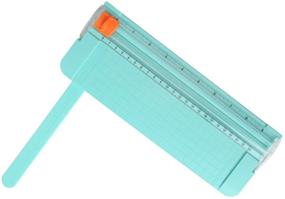 img 4 attached to 📏 9 Inch Portable Paper Trimmer, A5 Scrapbooking Trimmer - Work4U, Green