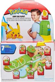 img 3 attached to Pikachu Pokemon 🐭 Playset with Multiple Locations