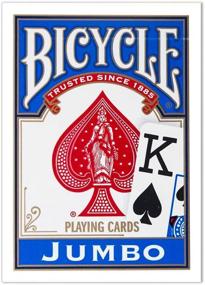 img 2 attached to 🃏 Brybelly 6-Deck Shuffler and 6 Jumbo Index Bicycle Decks - Battery-Operated Electric Shuffle Machine Bundled with Customizable Cards - Ideal for Home &amp; Casino Tournaments, Classic Poker, &amp; Trading Card Games