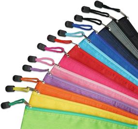 img 1 attached to LABUK 29pcs Small Zipper Pencil Pouches - Waterproof Pencil Bags for Office, Travel, and Cosmetics - 12 Color Options