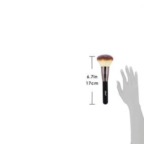 img 1 attached to 💆 Matto Powder Mineral Brush - Premium Makeup Brush for Flawless Large Coverage Mineral Powder Application, Blending, Buffing - 1 Piece