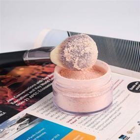 img 3 attached to 💆 Matto Powder Mineral Brush - Premium Makeup Brush for Flawless Large Coverage Mineral Powder Application, Blending, Buffing - 1 Piece