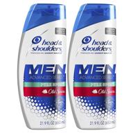 🧴 old spice pure sport head and shoulders shampoo, 21.9 fl oz twin pack - anti dandruff treatment and scalp care for effective results logo