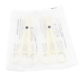 img 1 attached to 😃 36Pcs Autdor Professional Body Piercing Kit - Steel Ear Piercing Needles (12G, 14G, 16G, 18G, 20G) with Piercing Clamps, Belly Ring, Tongue, Tragus, Nipple, Nose, and Cotton Pad