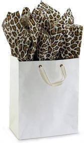 img 1 attached to 🎁 Hygloss Animal Print Tissue Paper - Assorted Designs for Non-Bleeding Gift Wrapping - 40 Sheets