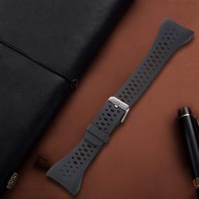 img 2 attached to Силиконовый сменный браслет Yantan Smartwatch