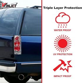 img 1 attached to 🚗 Winjet Altezza Style Tail Lights - Compatible with 92-00 C1500, C2500, C3500, K1500, K2500, K3500, Suburban, Blazer, Tahoe, Yukon, Escalade