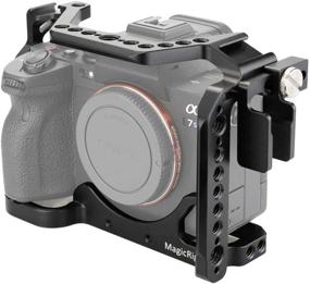 img 4 attached to 📷 MAGICRIG Camera Cage with HDMI Cable Clamp for Sony Alpha 7S III (A7SIII) | A7S3