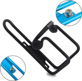 img 1 attached to 🚴 Skoloo Lightweight Aluminum Bicycle Water Bottle Cages: Ideal Cycling Mountain Bike Dirt Bike Holder Carrier Rack