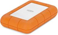 💪 lacie rugged raid pro 4tb portable external hard drive - usb 3.0 compatible with sd card slot, drop shock dust water resistant - for mac and pc, desktop workstation, laptop (stgw4000800) logo