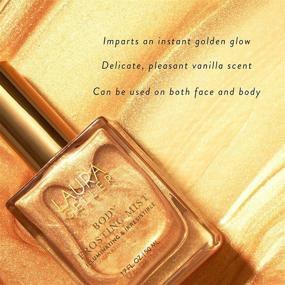 img 2 attached to 🌟 Laura Geller New York Baked Face & Body Frosting: Illuminate with Golden Glow Bronzer Powder