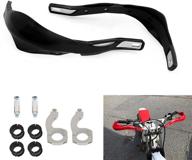 optimized search: universal handguards handlebar hand brush guards for honda, yamaha, suzuki, kawasaki, dual sport, dirt bike, atv, mx - crash protector & windshield logo