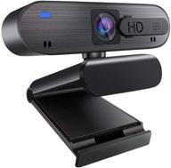 🎥 stream-oriented 1080p webcam with microphone for pc mac laptop desktop – ideal for video calling, conferencing, recording, gaming, and online classes logo