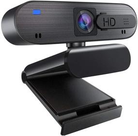 img 4 attached to 🎥 Stream-Oriented 1080P Webcam with Microphone for PC Mac Laptop Desktop – Ideal for Video Calling, Conferencing, Recording, Gaming, and Online Classes