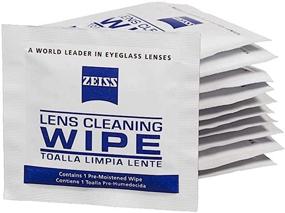 img 3 attached to 🧻 Zeiss Lens Cleaning Wipes - Antibacterial, Germ-Free, Streak-Free - 50 Count for Eyeglasses and Sunglasses