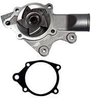 💧 gmb 110-1070 oe replacement water pump with gasket: reliable and durable water pump for your vehicle logo